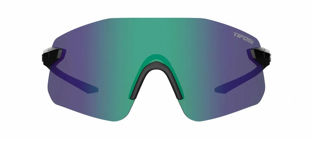 Tifosi Vogel SL Sport Sunglasses (Smoke Green/Gloss Black)
