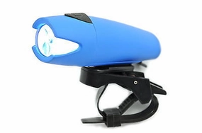 TRENDY BLUE HIGH POWER 3 LED FRONT BIKE LIGHT FLASHES CONSTANT SUIT OVER 50% OFF
