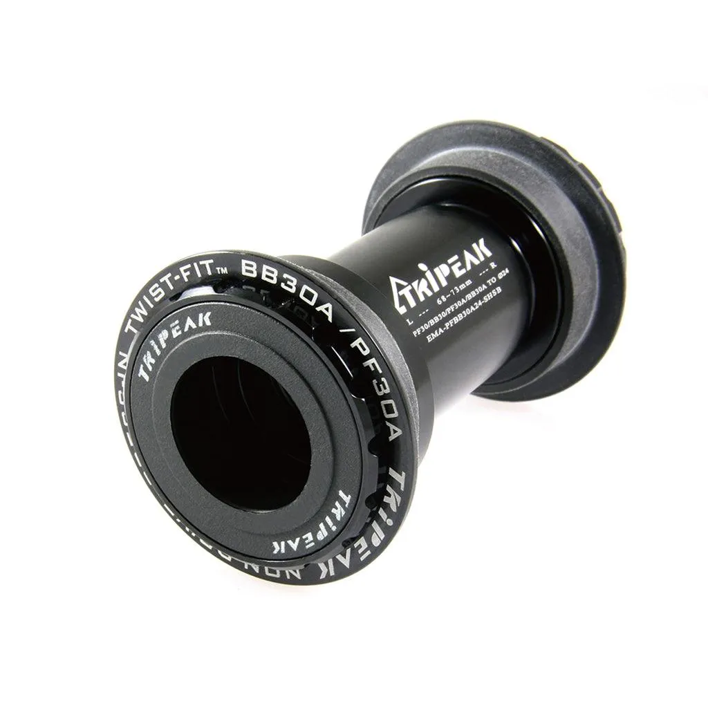 Tripeak 4 in 1 BB30/PF30 Bottom Bracket (Black)