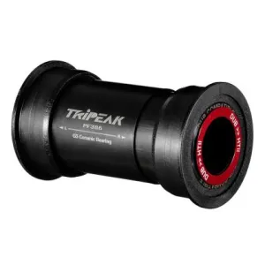 Tripeak Shimano/SRAM/Rotor BB386 3 in 1 Pressfit Bottom Bracket (Black)