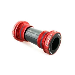 Tripeak Threaded Shimano 68mm Bottom Bracket (Red)