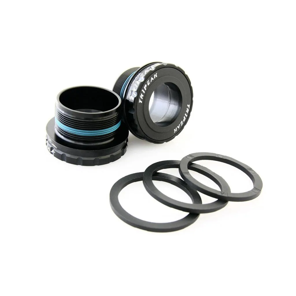 Tripeak Threaded Shimano 68mm/73mm Bottom Bracket (Black)