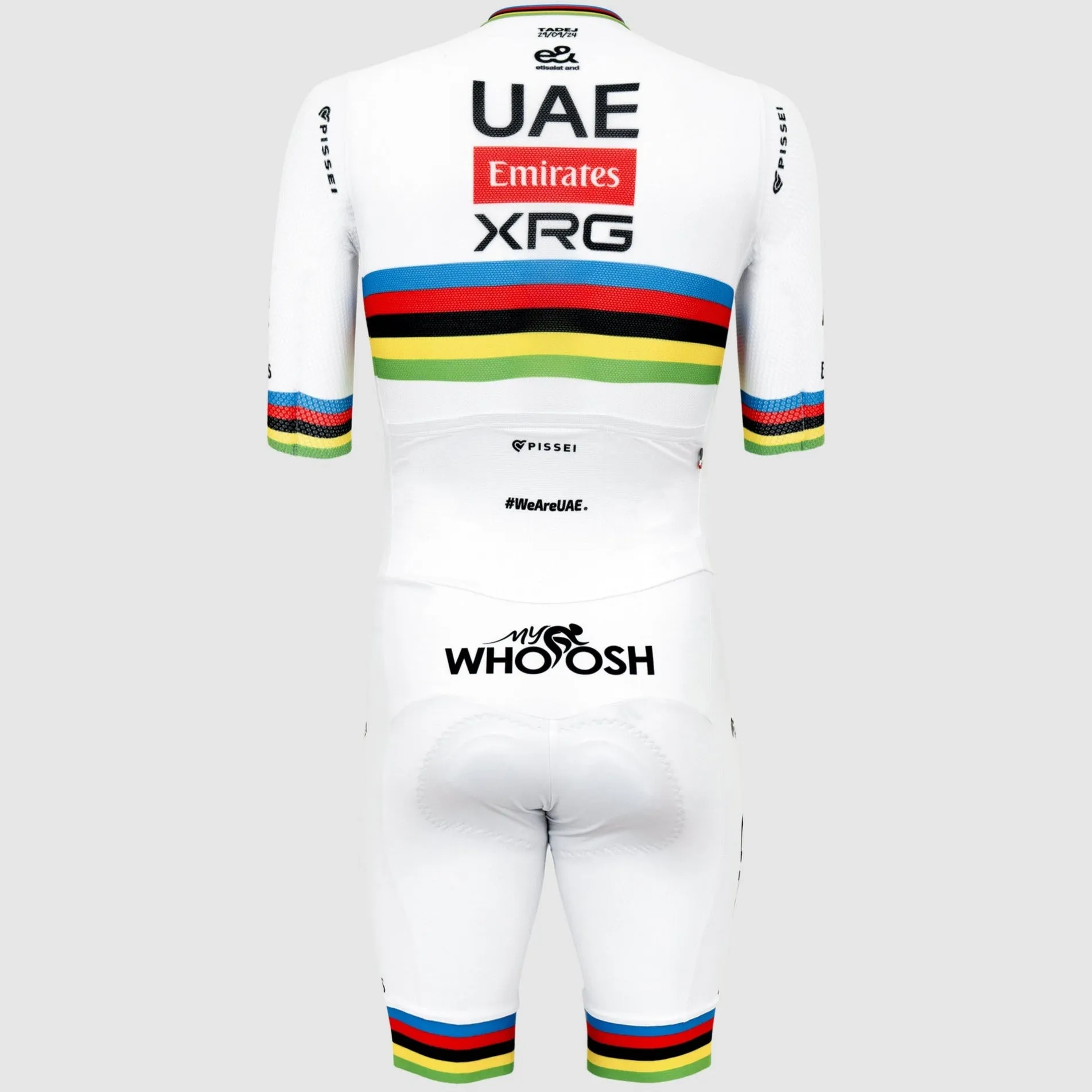 UAE Team Emirates 2025 Pissei road suit - Tadej Pogacar