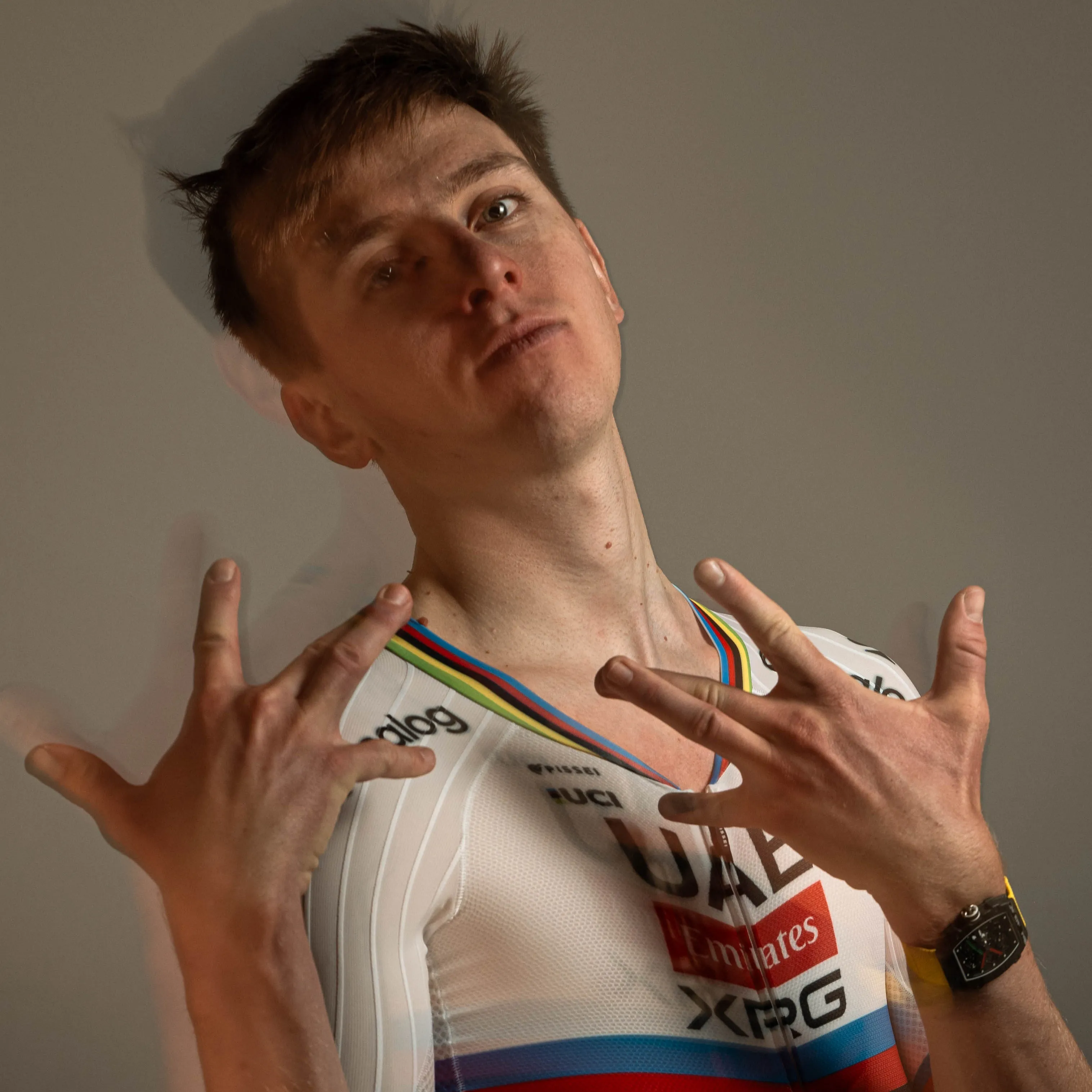 UAE Team Emirates 2025 Pissei road suit - Tadej Pogacar