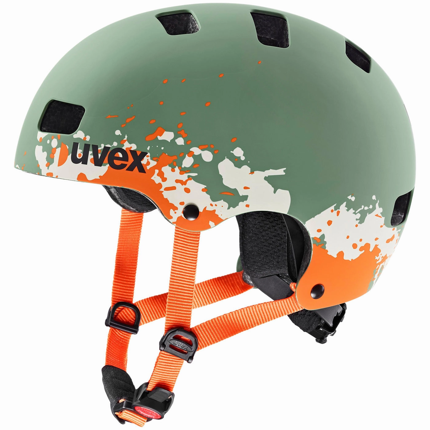 Uvex Kid 3 cc helmet - Moss green
