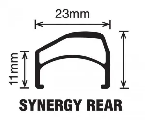 Velocity Synergy OC MSW 700c Rim Brake Rims (Silver)