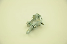 VINTAGE BIKE DYNAMO REAR LIGHT BRACKET, COMPLETE WITH EARTH SCREW ANTIQUE CYCLE