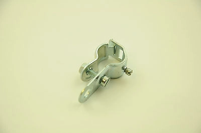 VINTAGE BIKE DYNAMO REAR LIGHT BRACKET, COMPLETE WITH EARTH SCREW ANTIQUE CYCLE