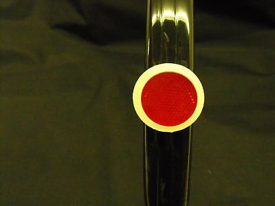 VINTAGE RALEIGH OLD FASHION TOURIST - ROADSTER CYCLE REAR MUDGUARD REFLECTOR NOS