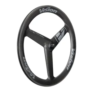 Vision Metron 3-Spoke Disc Carbon Tubular Front Wheel - 12 x 100mm