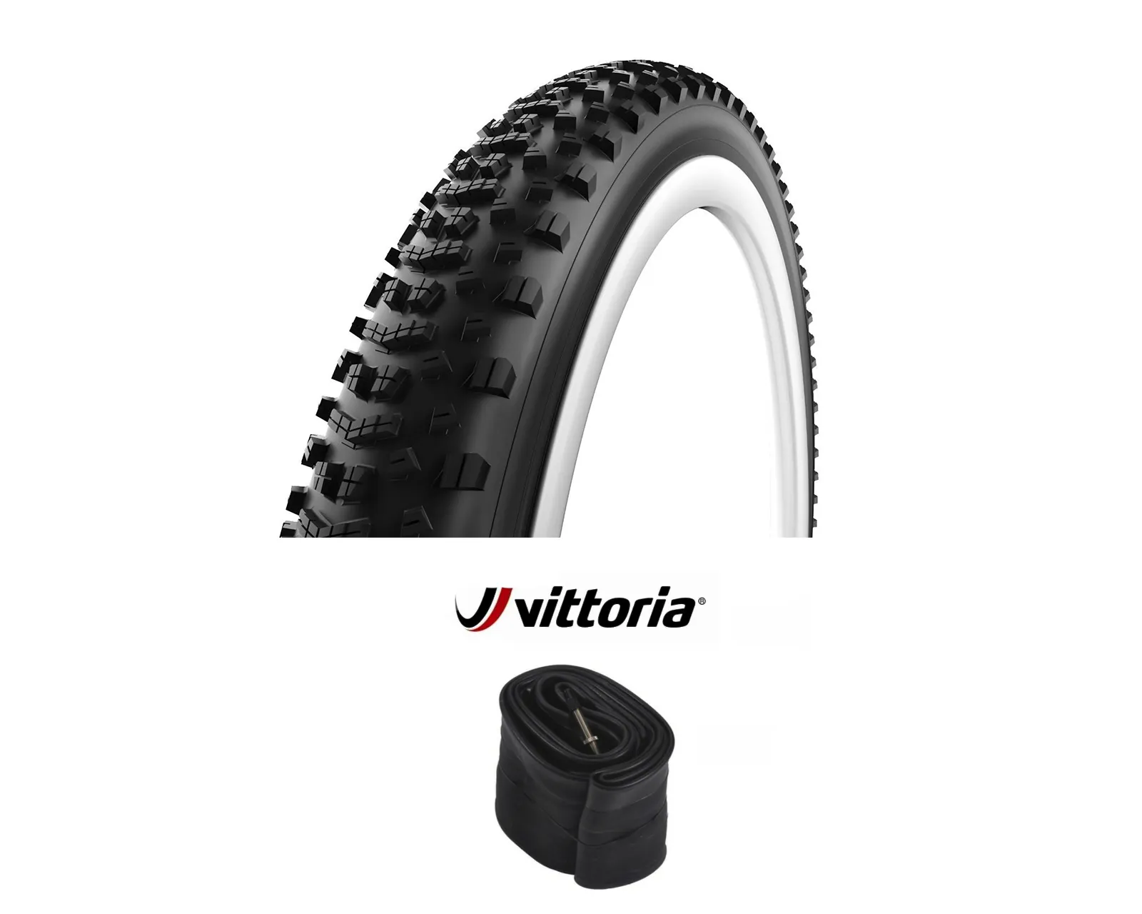 Vittoria Cannoli TNT 26 x 4.8 Folding Fat Bike Tyre - Fat MTB / Snow Bike - TR