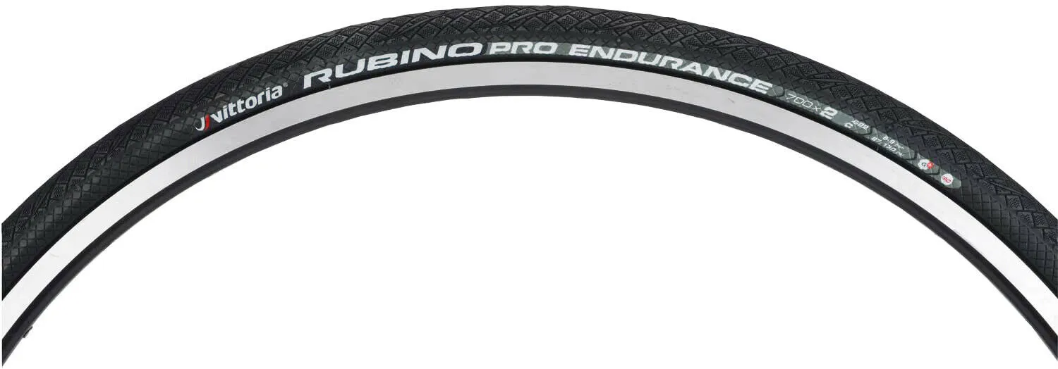 Vittoria Rubino Pro Endurance G  Graphene Puncture Proof Tyre - 700 X 23c