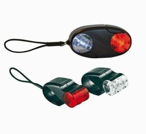 Wholesale Car Boot JobLlot Of 30 Cordo Interlocking Front & Rear Bike Light Sets