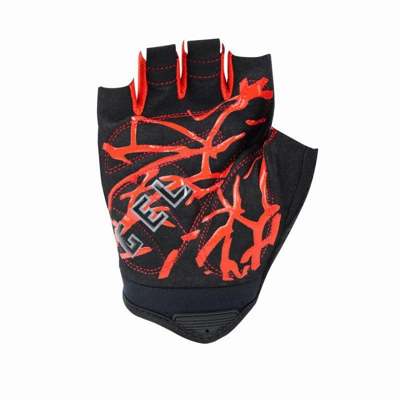 Zakpro Gel Series Unisex Cycling Gloves (Red)
