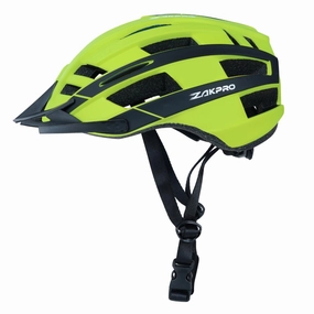 Zakpro Uphill MTB Cycling Helmet (Fluorescent Green)