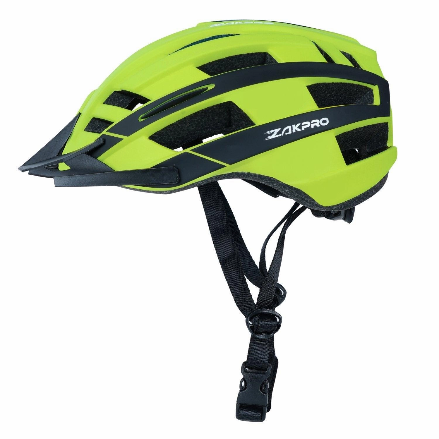 Zakpro Uphill MTB Cycling Helmet (Fluorescent Green)