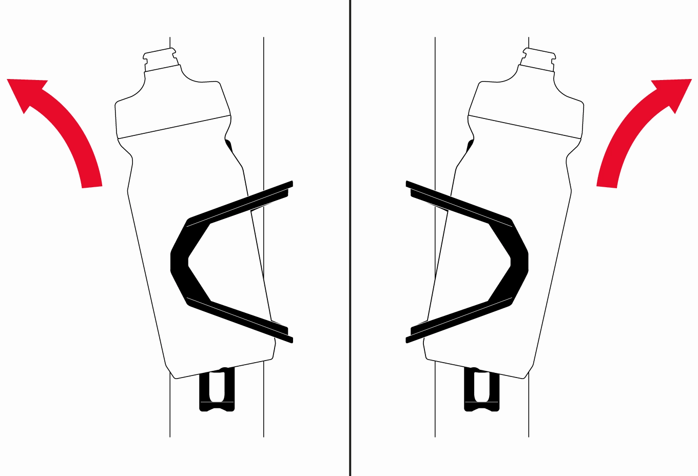 Zefal Pulse Z2 Reversible Bottle Cage