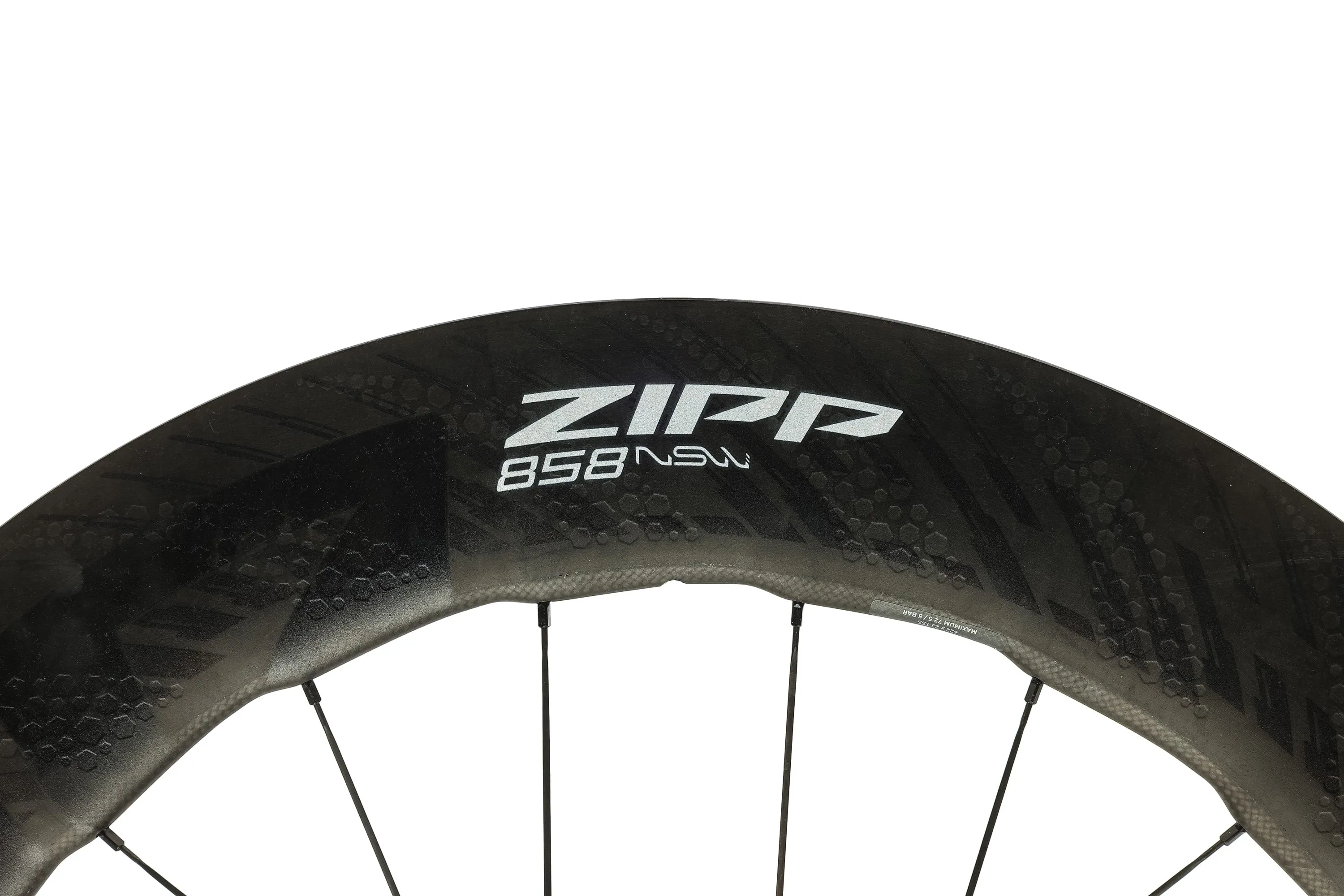 Zipp 858 NSW Carbon Tubeless 700c Rear Wheel
